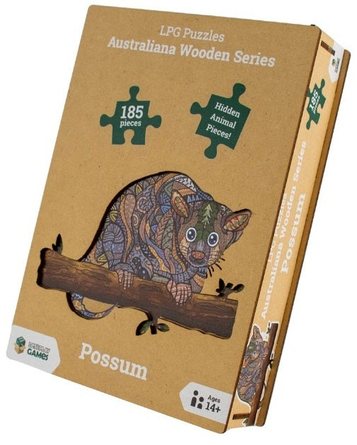 LPG: Possum - Wooden Puzzle (185pc Jigsaw) Board Game