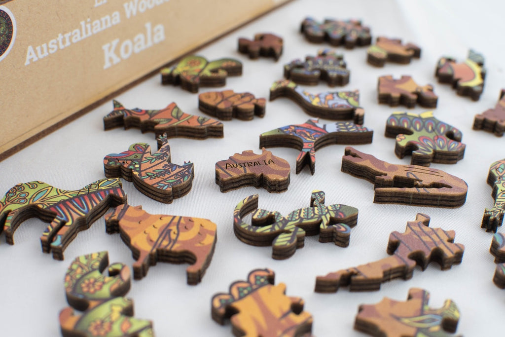 LPG: Koala - Wooden Puzzle (185pc Jigsaw) Board Game