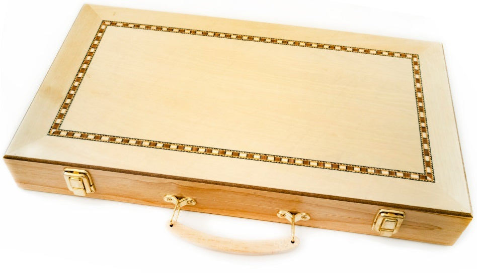 LPG: Backgammon - Wooden Case (45cm) Board Game