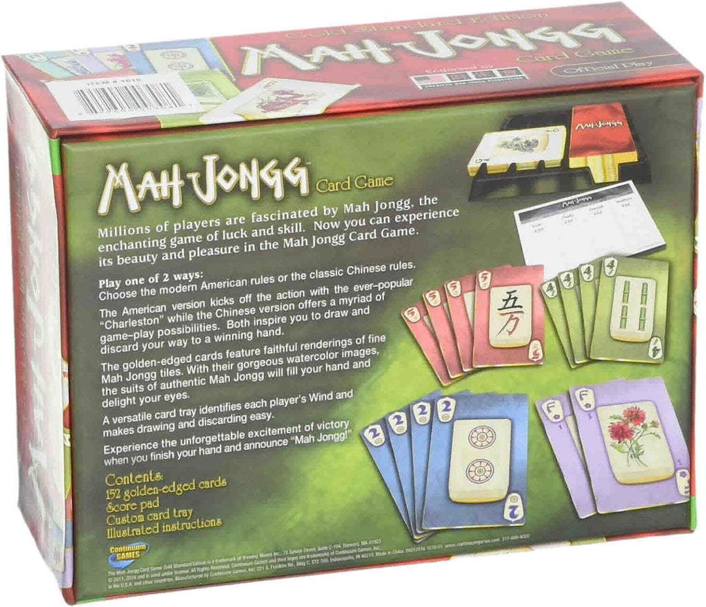 Mah Jongg - Card Game