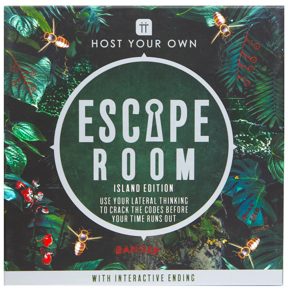 Host Your Own Escape Room Island Edition Board Game