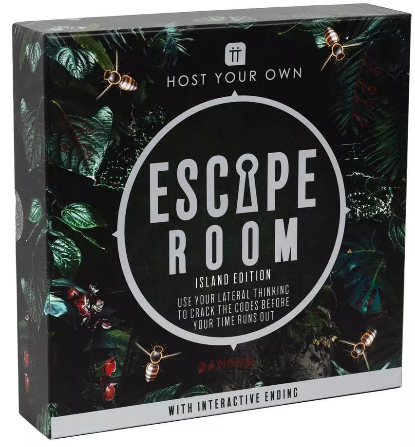 Host Your Own Escape Room Island Edition Board Game