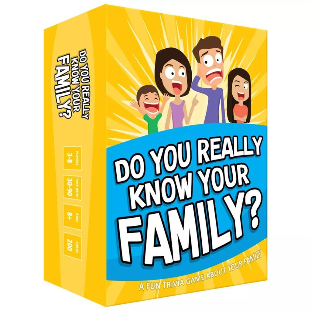 Do You Really Know Your Family Board Game