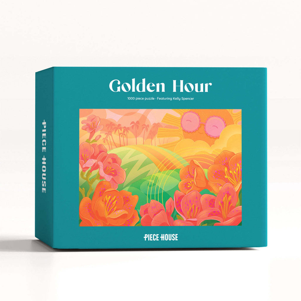 PieceHouse: Golden Hour Puzzle (1000pc Jigsaw) Board Game