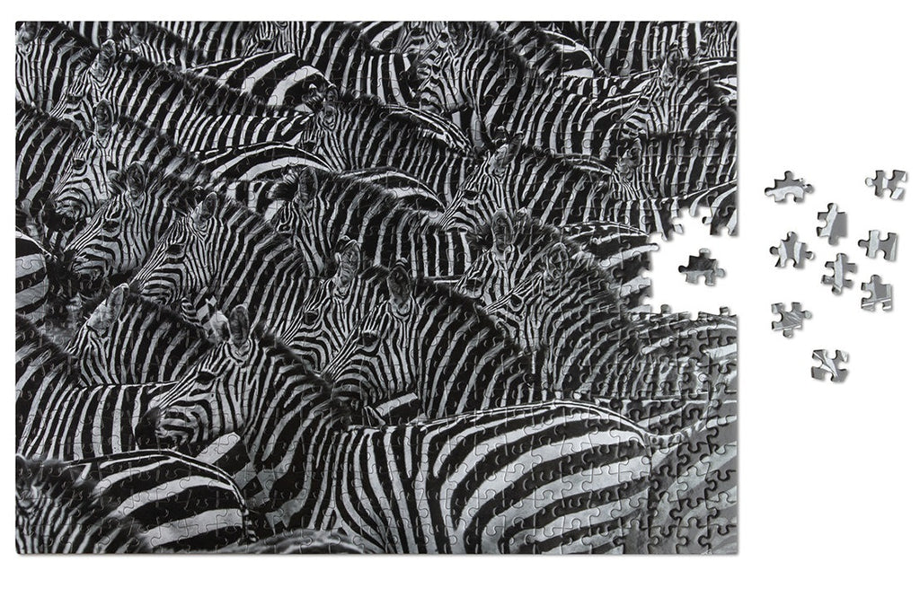 Wildlife Pattern: Zebra Puzzle (500pc Jigsaw) Board Game