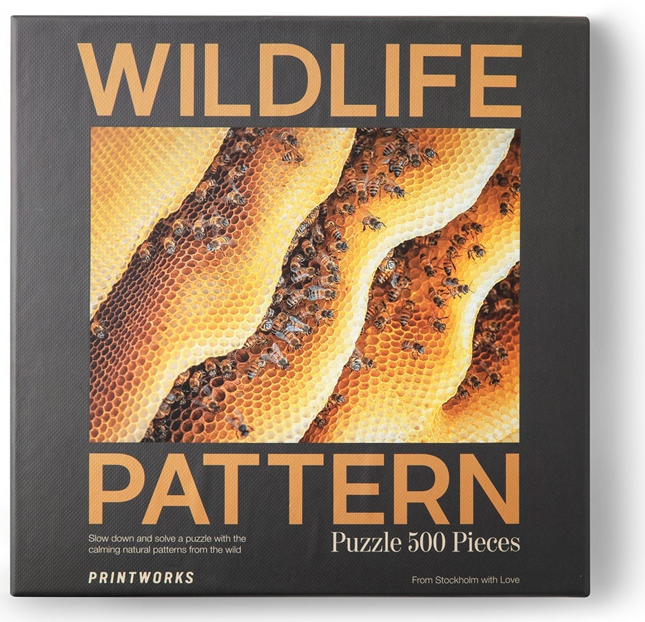 Wildlife Pattern: Bee Puzzle (500pc Jigsaw) Board Game