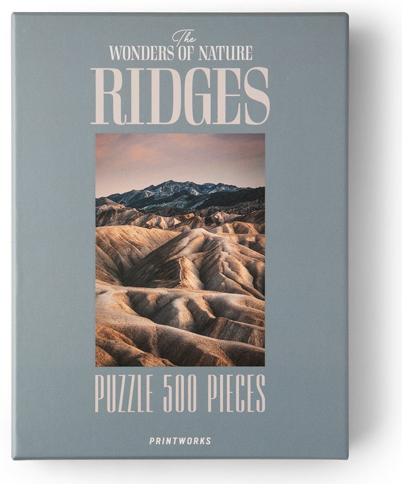 The Wonders Of Nature: Ridges Puzzle (500pc Jigsaw) Board Game