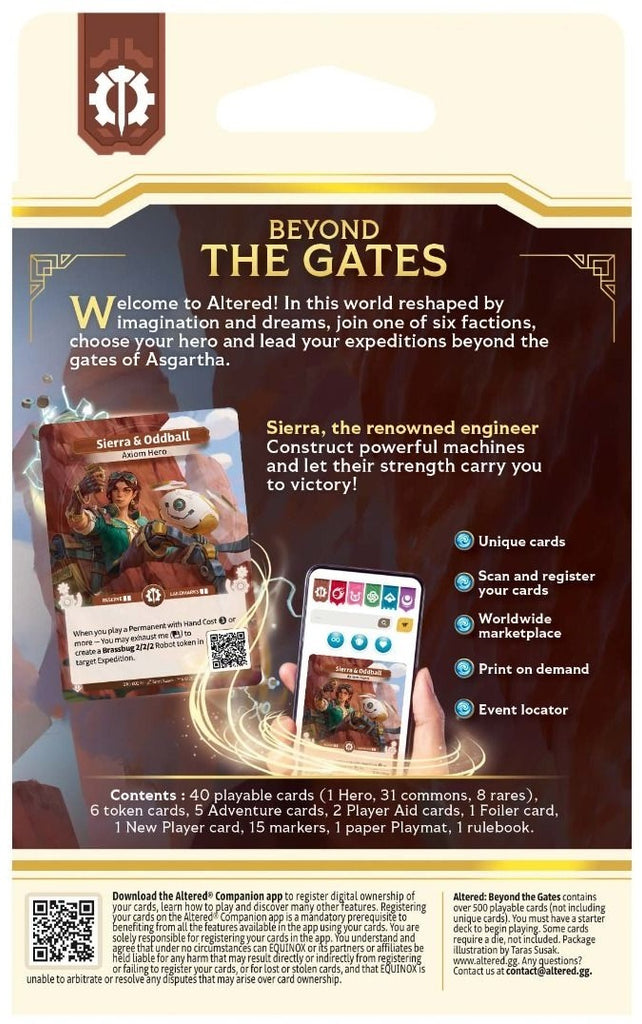 Altered: Beyond the Gates - Starter Deck (Axiom)