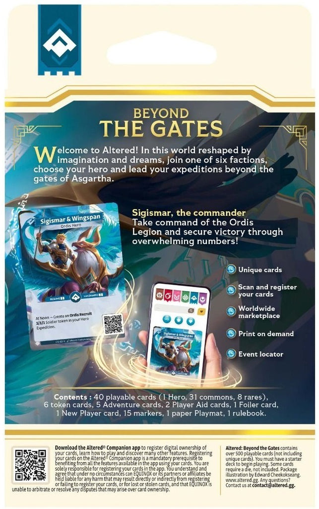 Altered: Beyond the Gates - Starter Deck (Ordis)