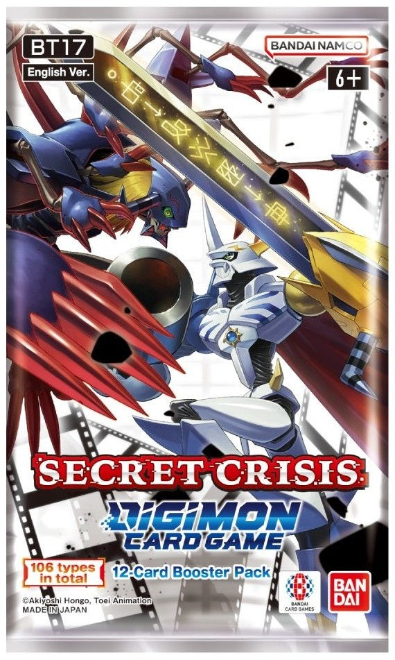 Digimon Card Game: Game Secret Crisis - Booster Box