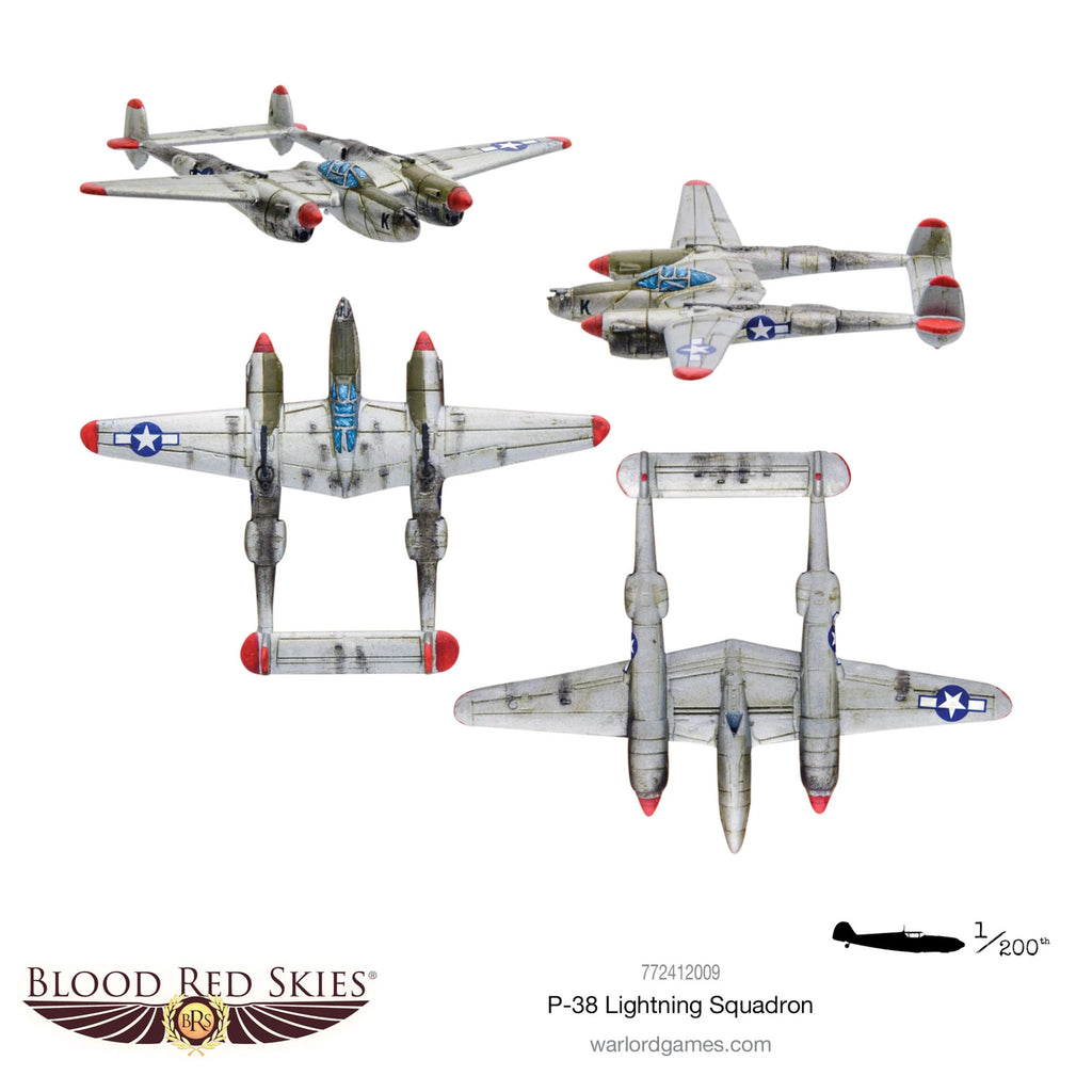 Blood Red Skies: P-38 Lightning squadron