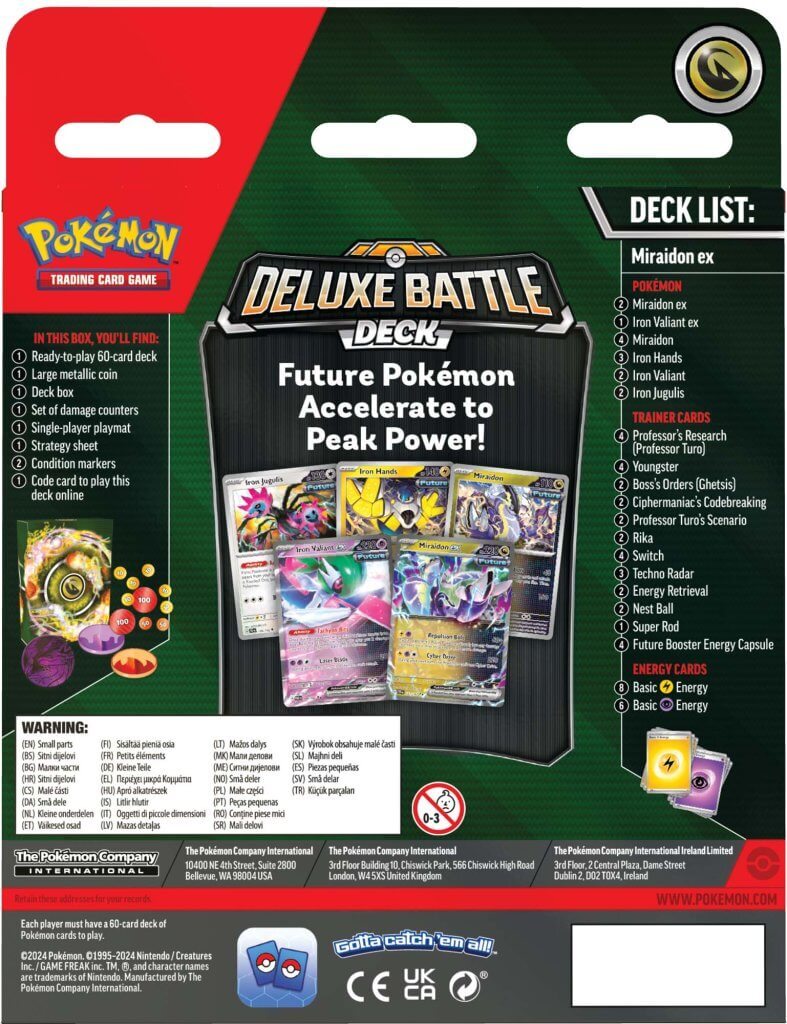 Pokemon TCG - ex Deluxe Battle Deck (Miraidon)