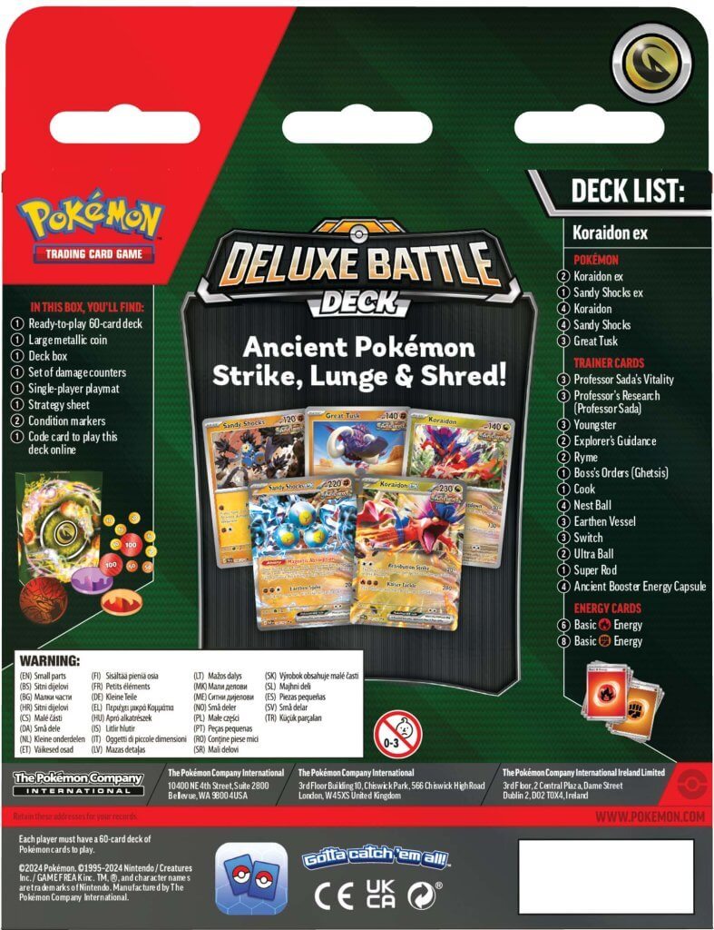 Pokemon TCG - ex Deluxe Battle Deck (Koraidon)