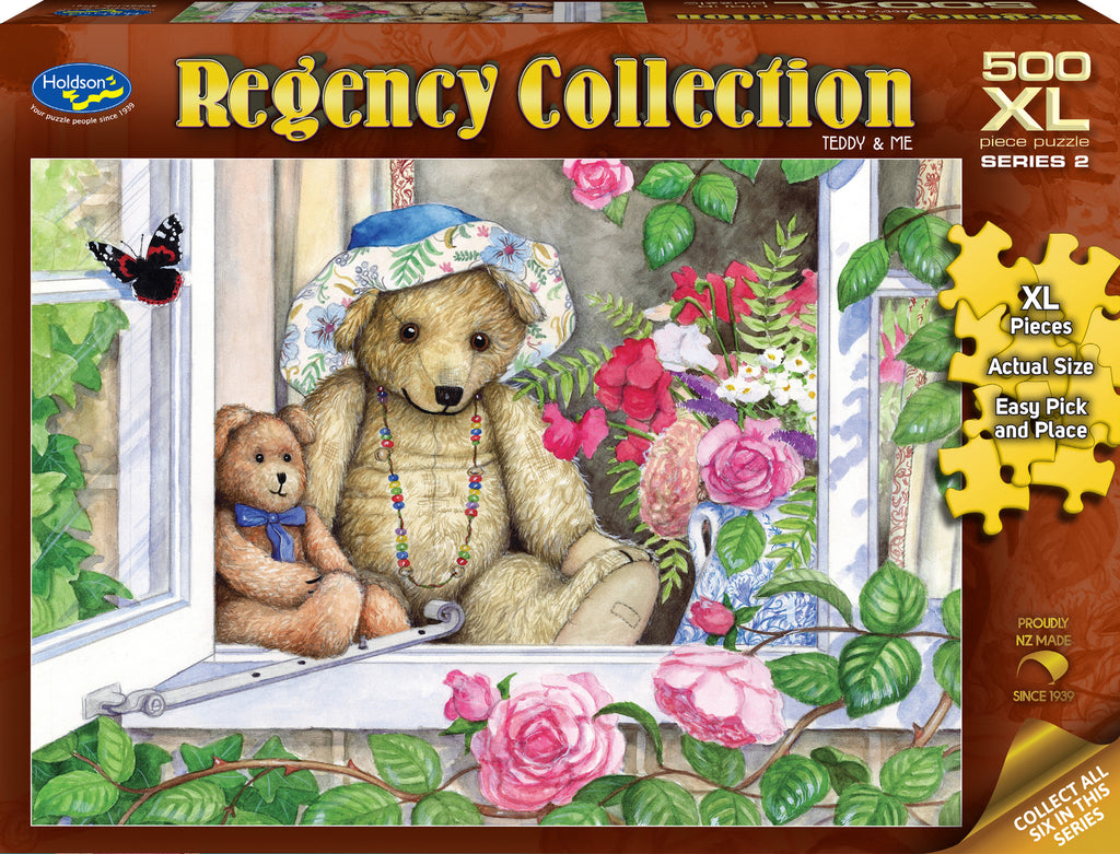 Holdson: Teddy & Me - Regency Collection XL Piece Puzzle (500pc Jigsaw) Board Game