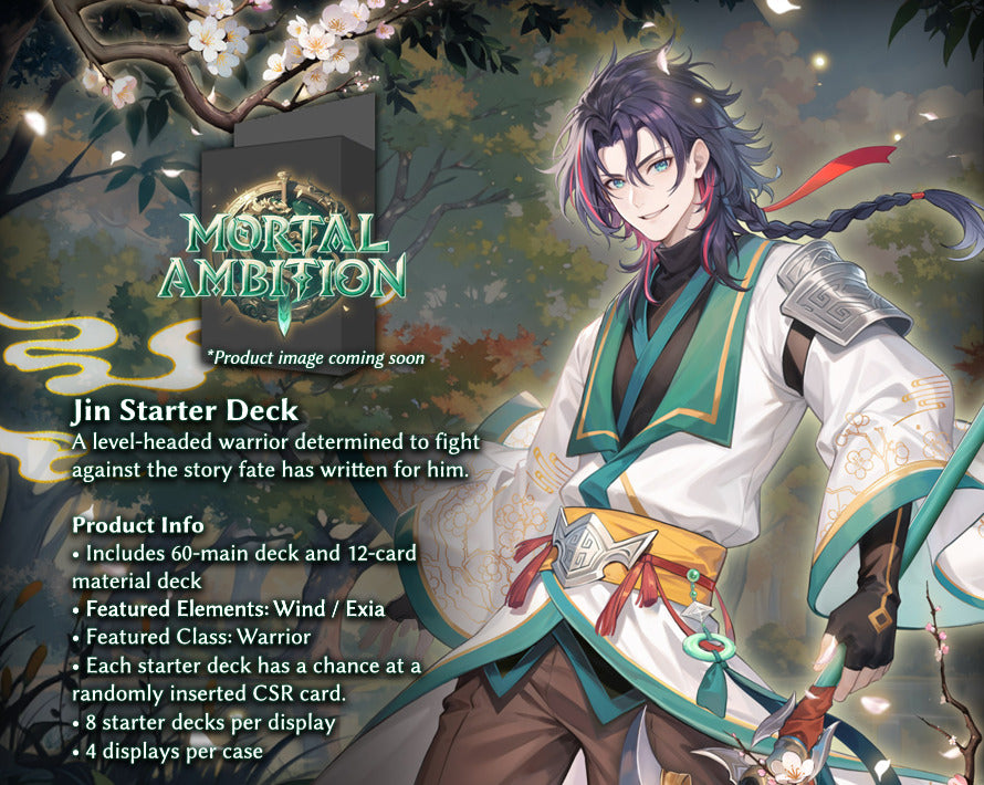 Grand Archive: Mortal Ambition – Starter Deck (Jin)