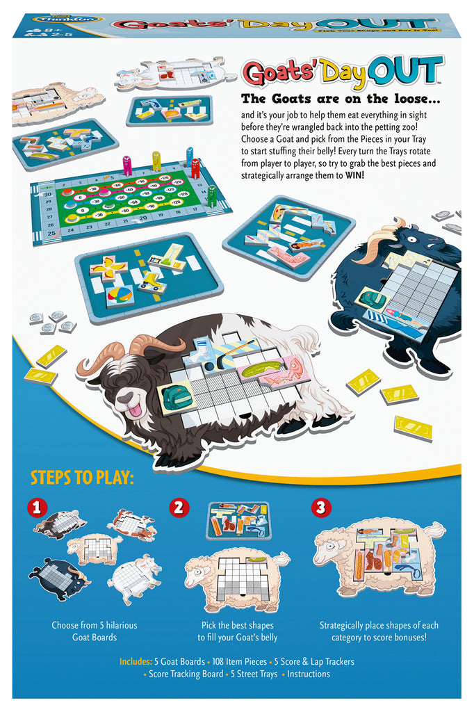 ThinkFun: Goats Day Out Board Game