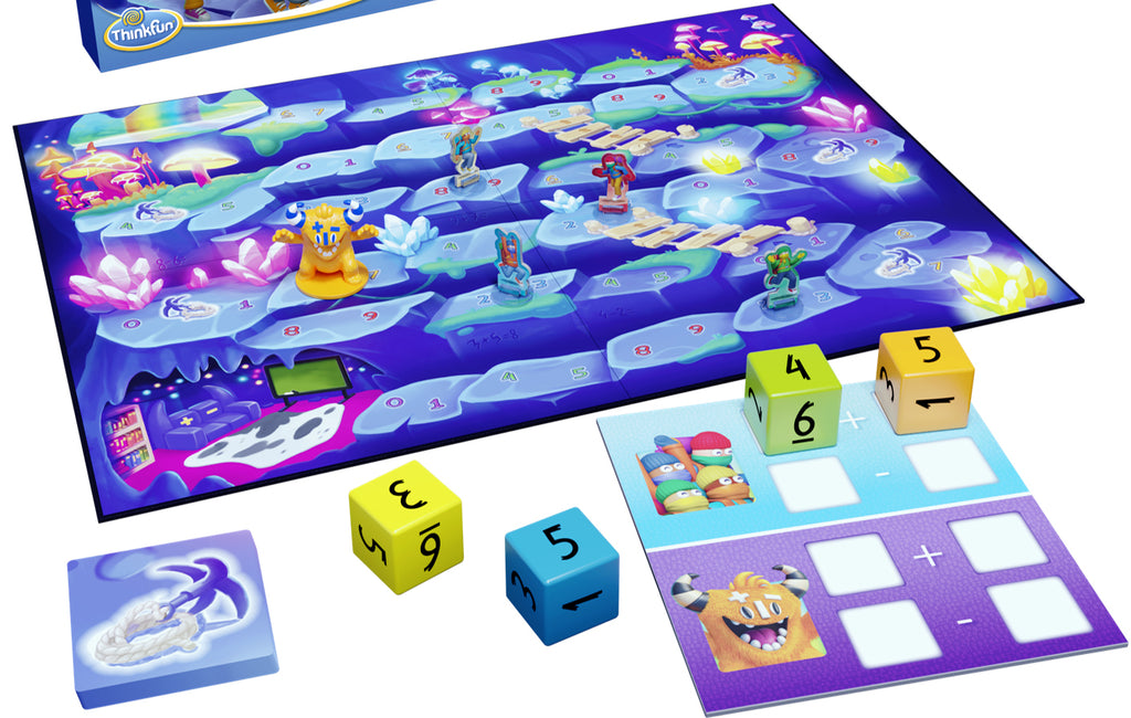 ThinkFun: Math Path Monster Board Game