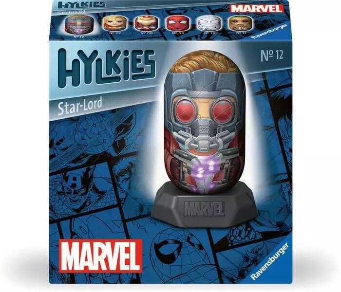 Ravensburger Hylkies: Star-Lord - Marvel 3D Puzzle (54pc Jigsaw) Board Game