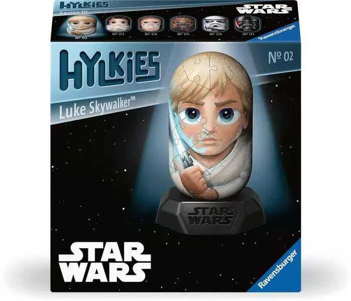 Ravensburger Hylkies: Luke Skywalker - Star Wars 3D Puzzle (54pc Jigsaw) Board Game