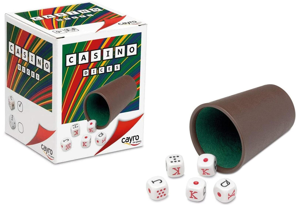 Poker Dice with Cup Board Game