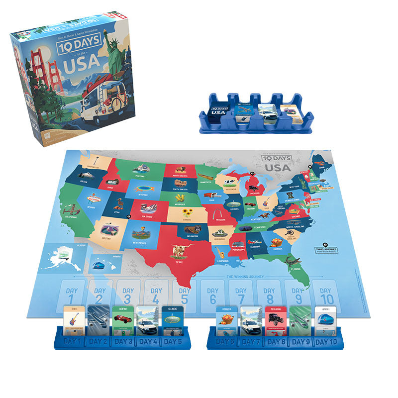 10 Days in USA Board Game