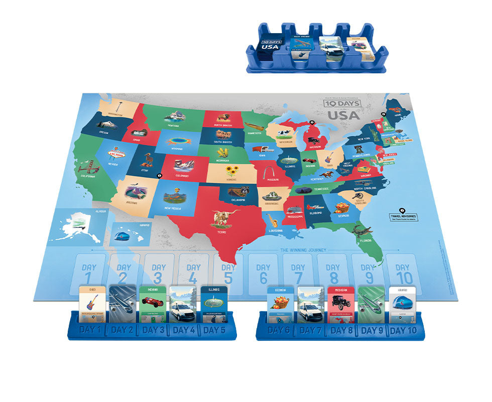 10 Days in USA Board Game