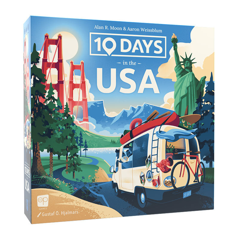 10 Days in USA Board Game