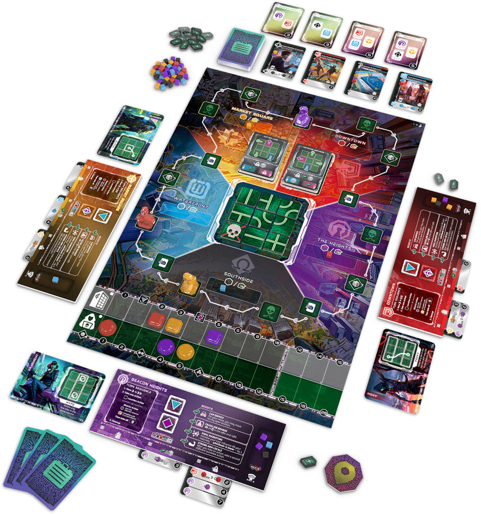 Metrorunner Board Game