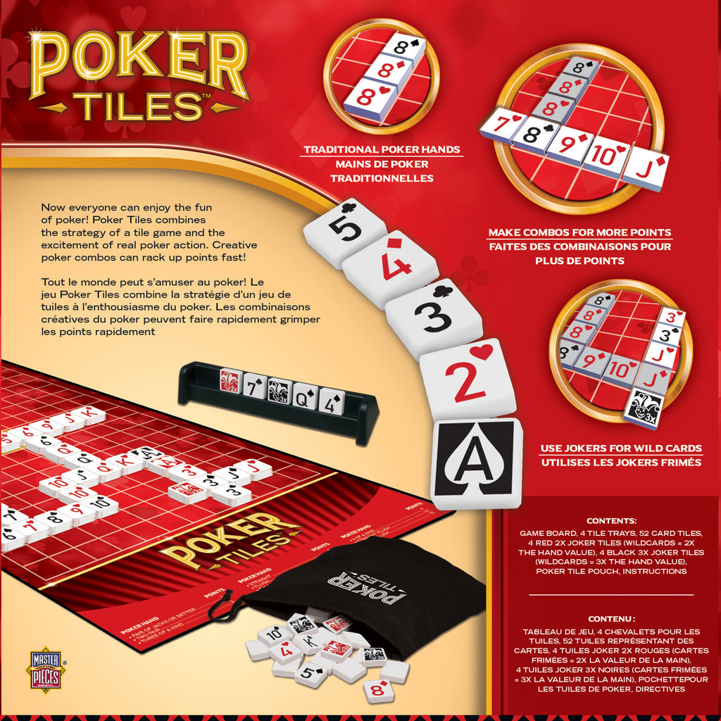 Poker Tiles Board Game