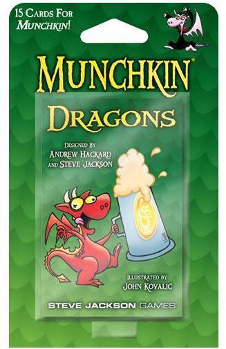 Munchkin - Dragons Board Game Expansion