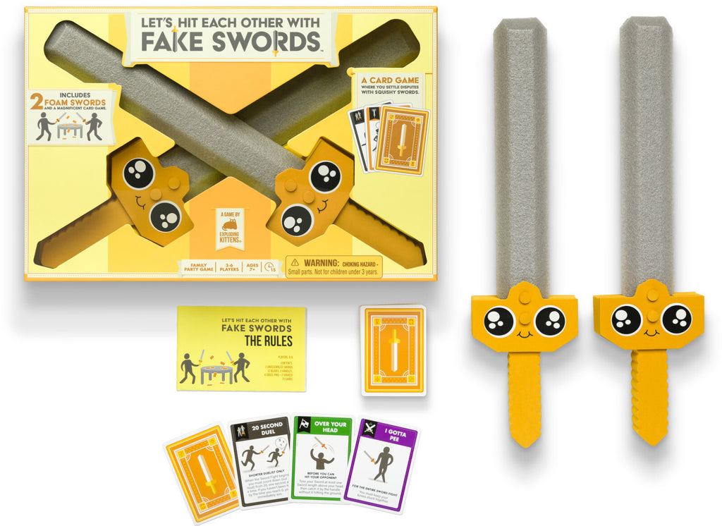 Let's hit Each Other With Fake Swords (Big Box) Board Game