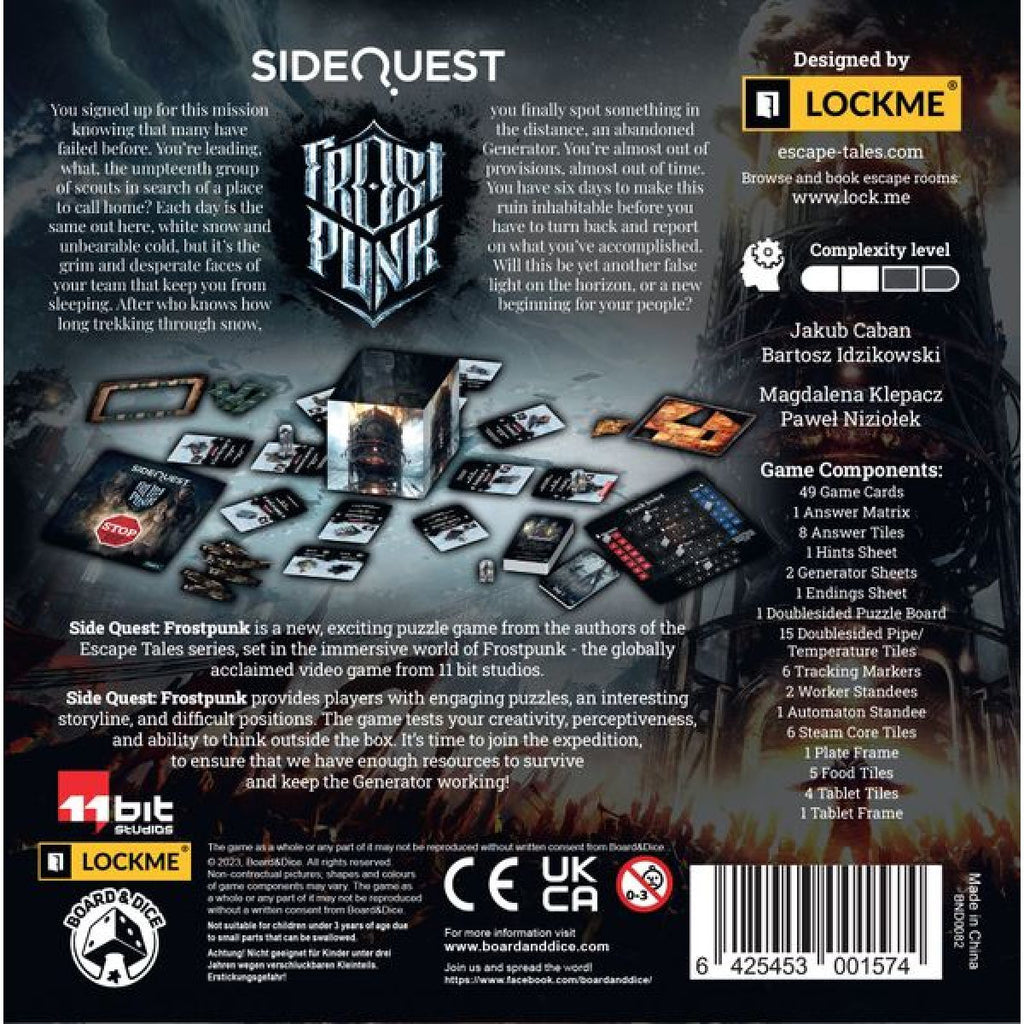 Side Quest: Frost Punk Board Game