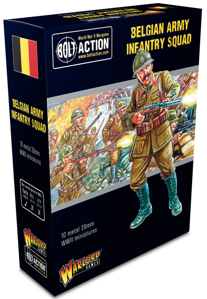 Bolt Action: Belgian Army - Infantry Squad