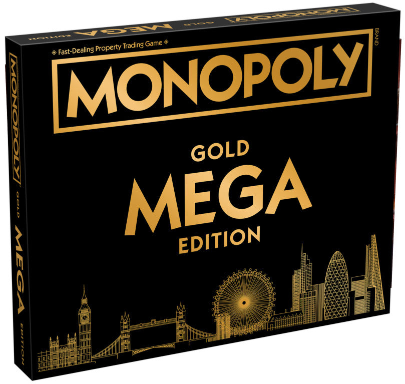 Monopoly - Mego Gold Edition Board Game