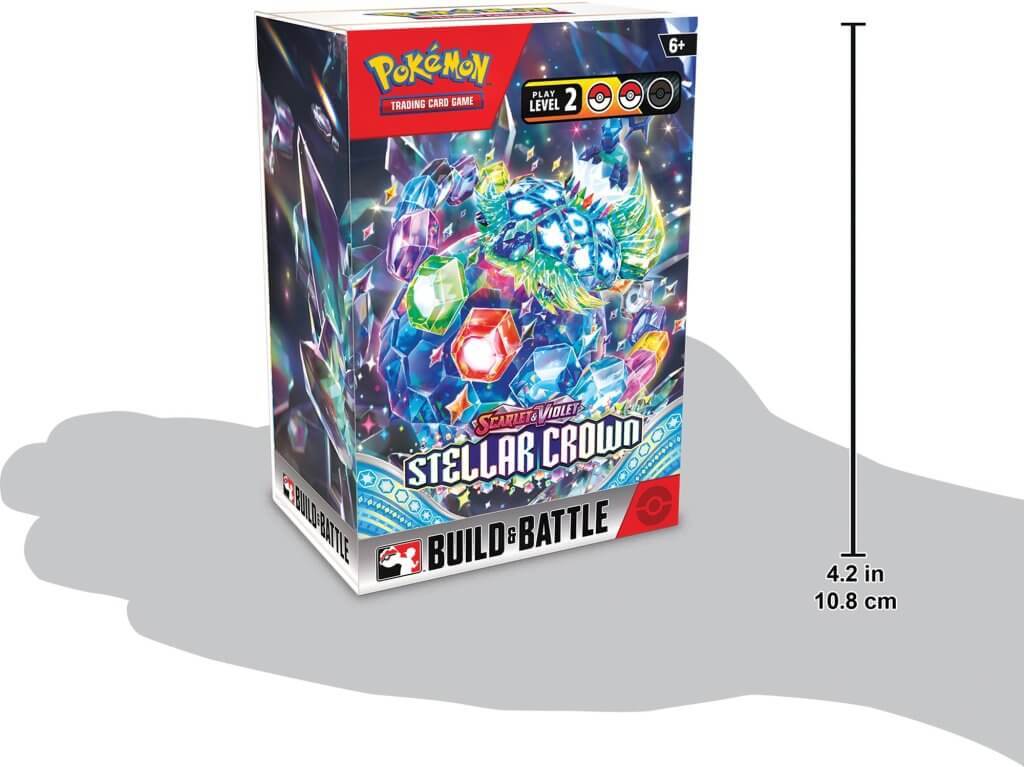 Pokemon TCG: Stellar Crown - Build & Battle Box