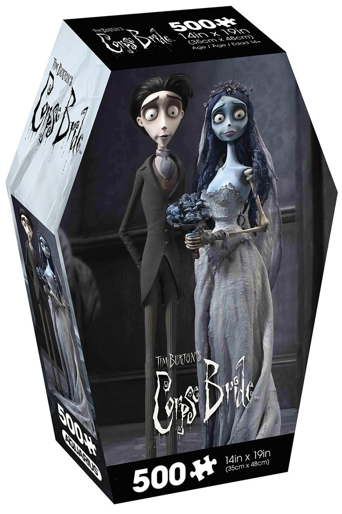 Aquarius: Corpse Bride - Coffin Box Puzzle (500pc Jigsaw) Board Game