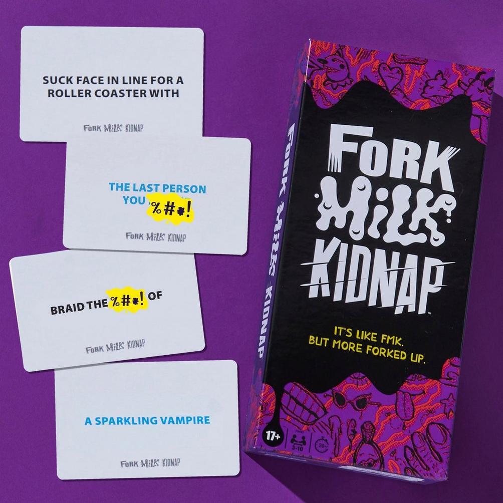 Fork Milk Kidnap Board Game