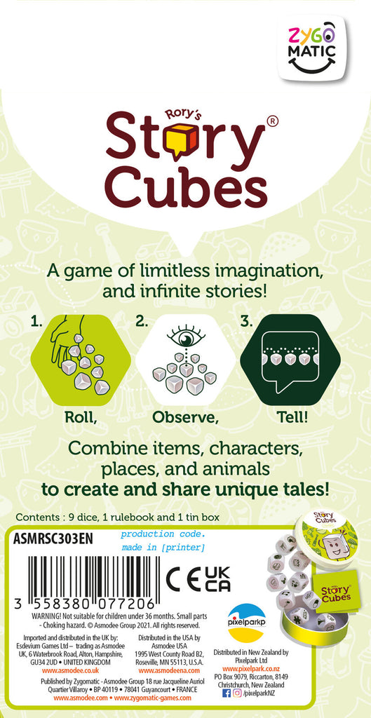 Rory's Story Cubes - Voyages (Dice Game)