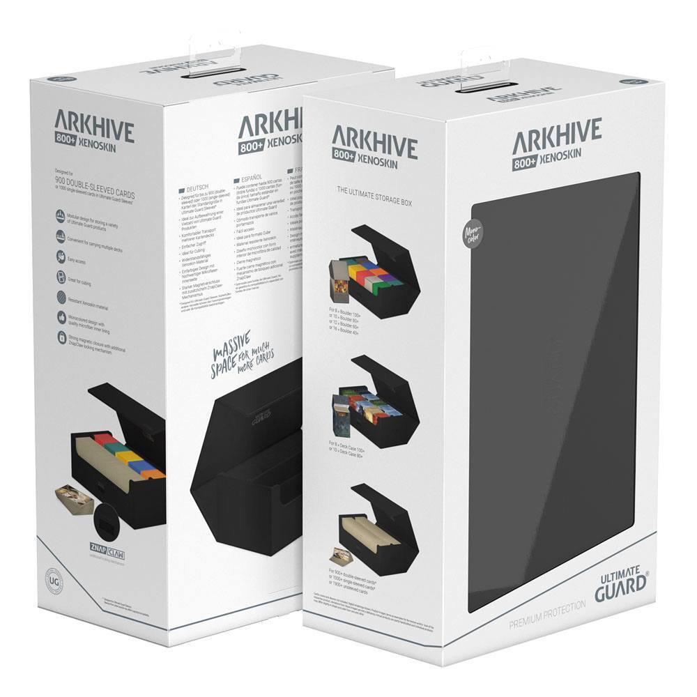 Ultimate Guard: Arkhive 800+ - XenoSkin (Monocolor Black)