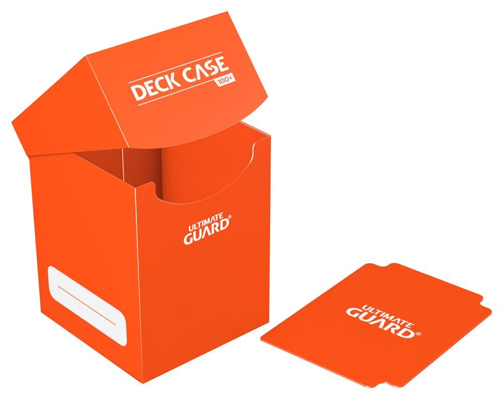 Ultimate Guard: Deck Case (Standard Size) - 100+ (Orange)