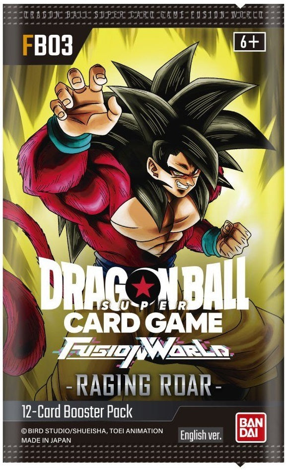 Dragon Ball SCG: Fusion World - Raging Roar - Booster Pack