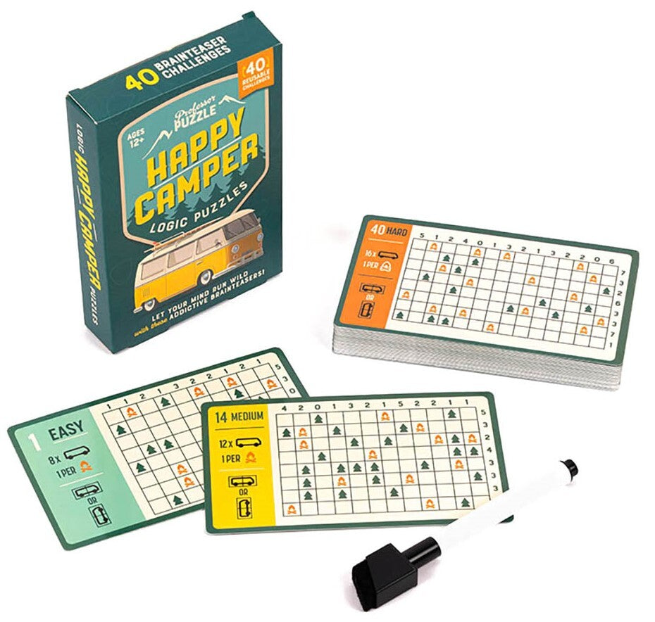 Happy Camper - Logic Puzzles Board Game