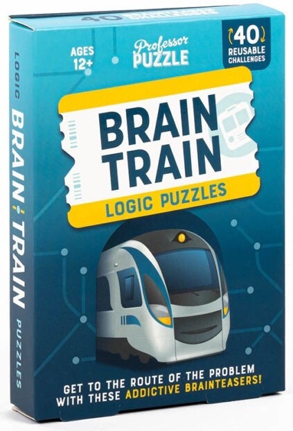 Brain Train - Logic Puzzles Board Game