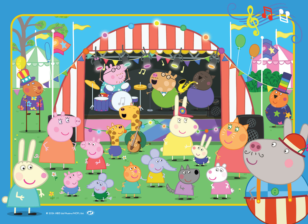 Holdson: Peppa Pig - Frame Tray Puzzles (4x35pc Jigsaws) Board Game