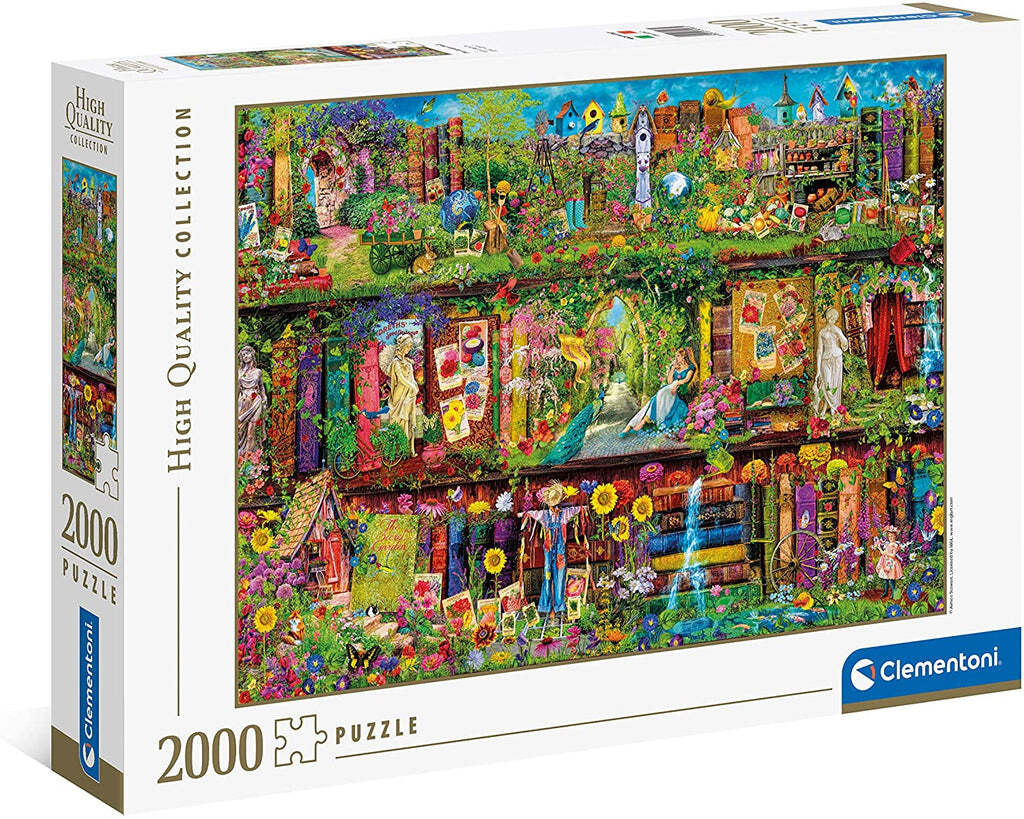 Clementoni: The Garden Shelf Puzzle (2000pc Jigsaw) Board Game