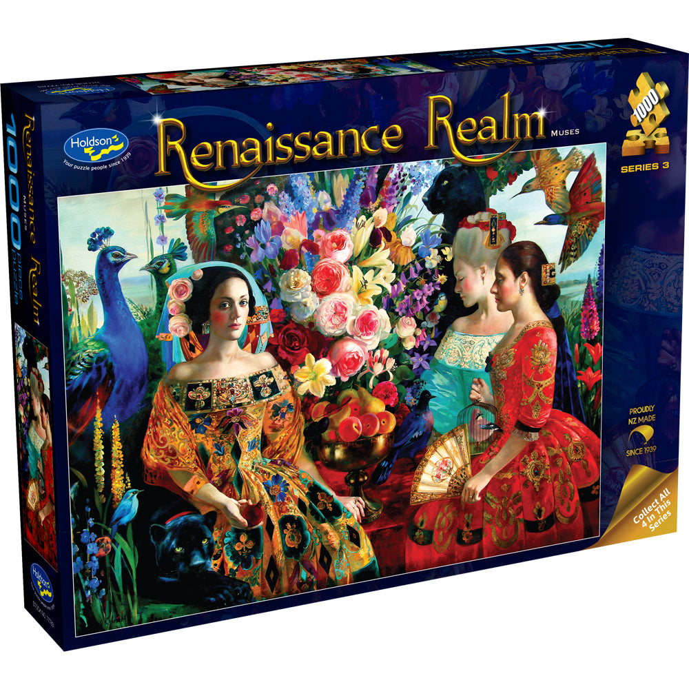 Holdson: Muses - Renaissance Realm Puzzle (1000pc Jigsaw) Board Game