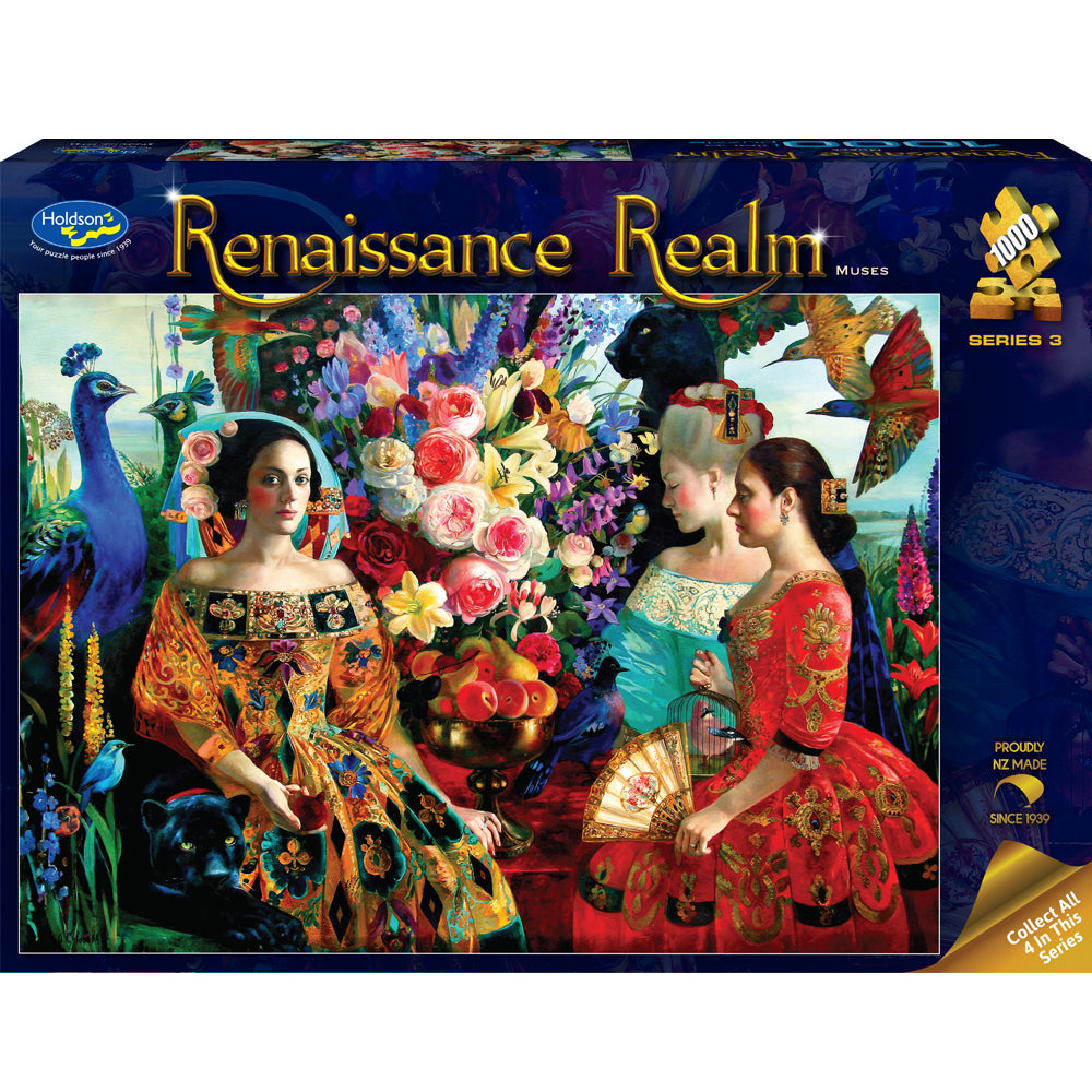 Holdson: Muses - Renaissance Realm Puzzle (1000pc Jigsaw) Board Game