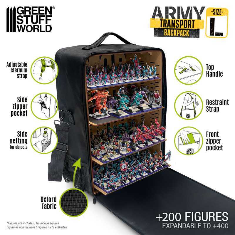 Green Stuff World - Army Transport Backpack (L)