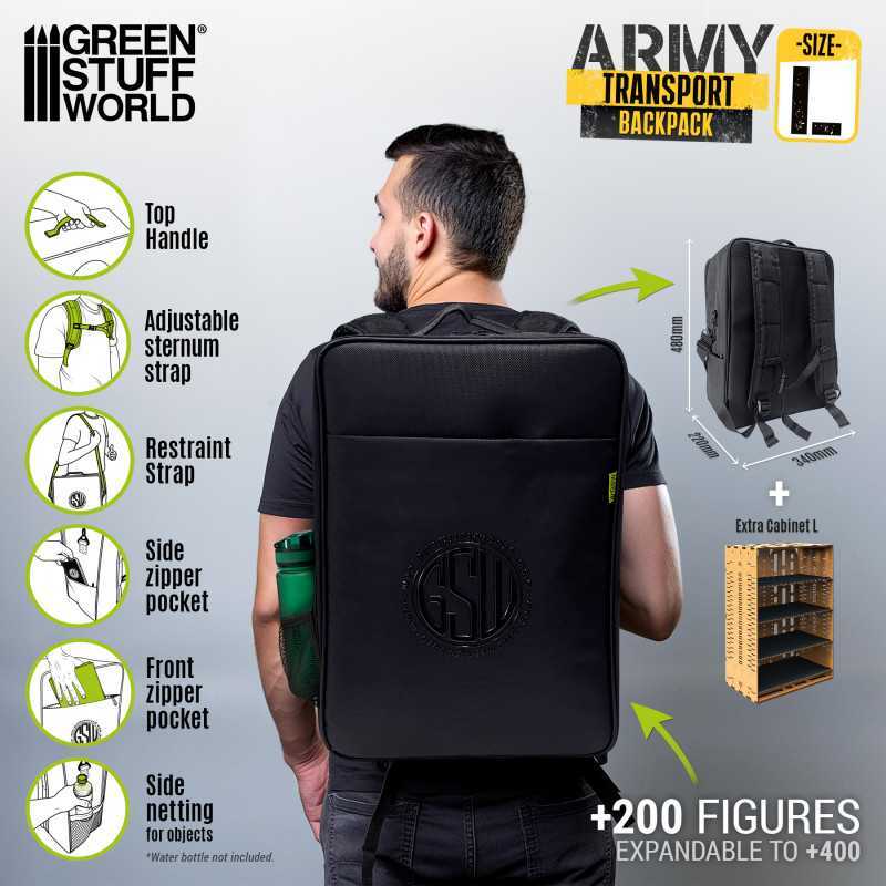 Green Stuff World - Army Transport Backpack (L)