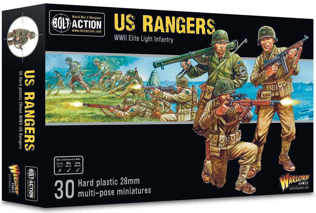 Bolt Action: US Rangers - Infantry Squad